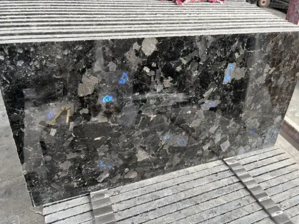 Volga Blue Granite slab