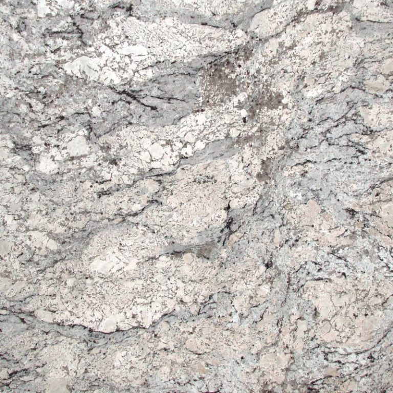 White Ice granite Close up