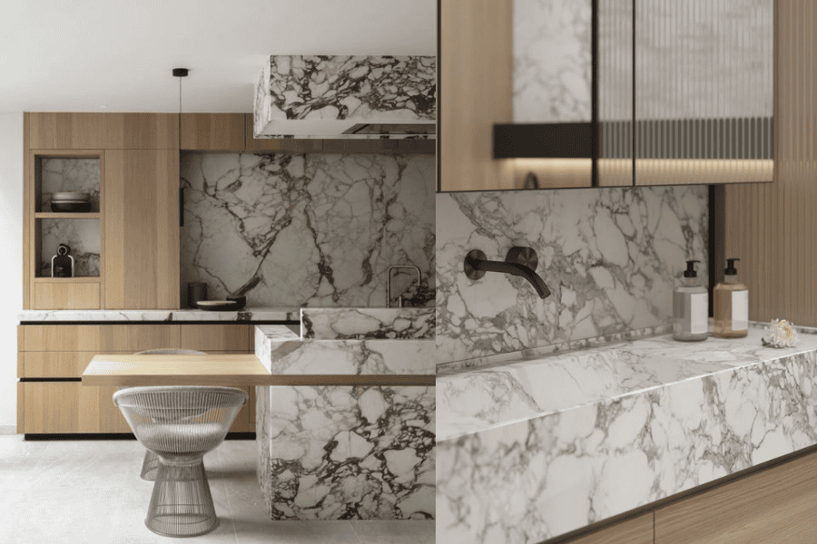 Calacatta Marble vs Carrara Marble