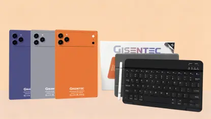 O tablet 17 Pro Max mais vendido da GISENTEC agora disponível com embalagem atualizada e acessórios premium
