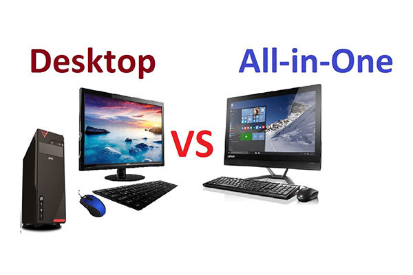 Alt-i-en vs stationær pc