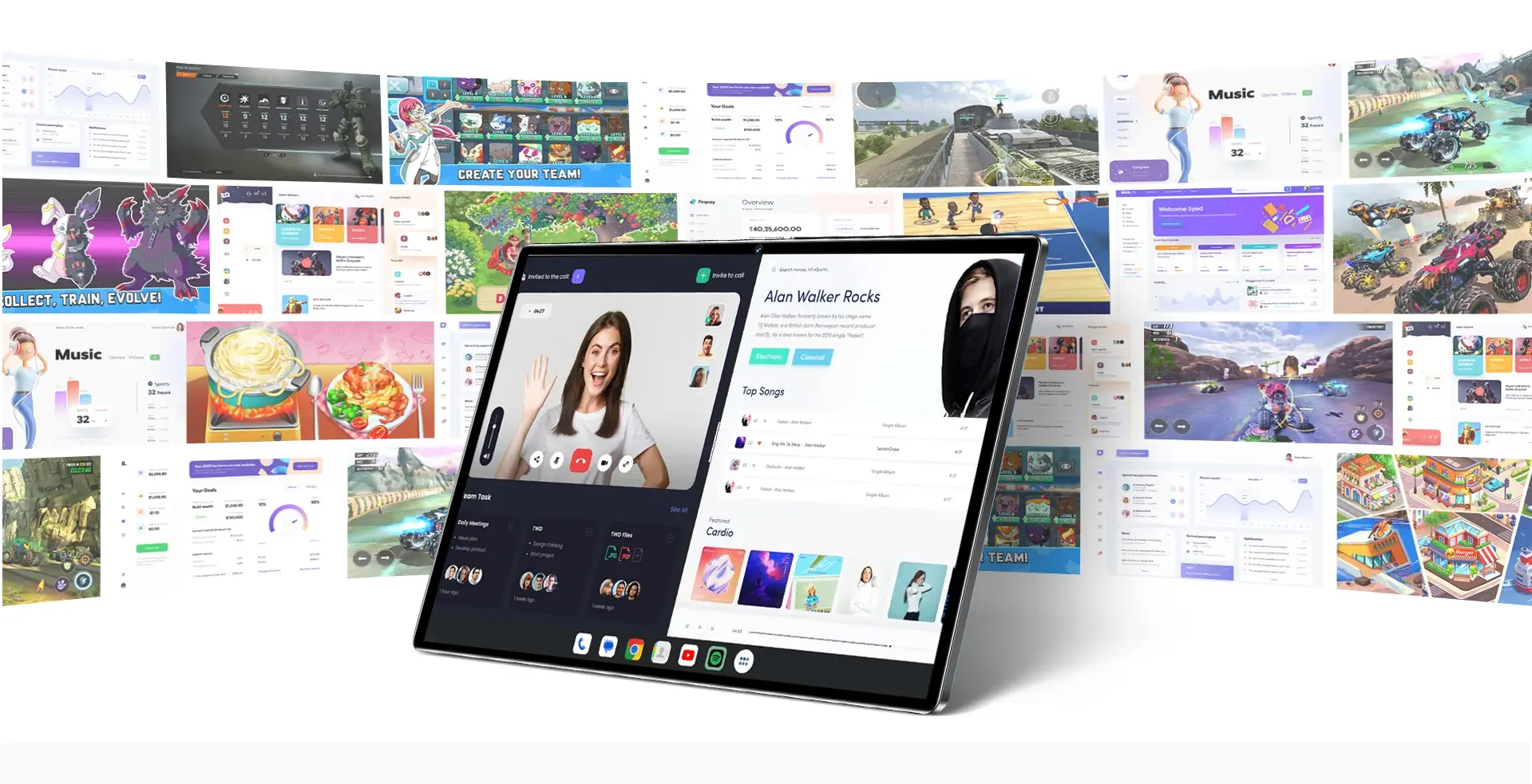 Планшет Gisentec A20-C с HD-дисплеем 4