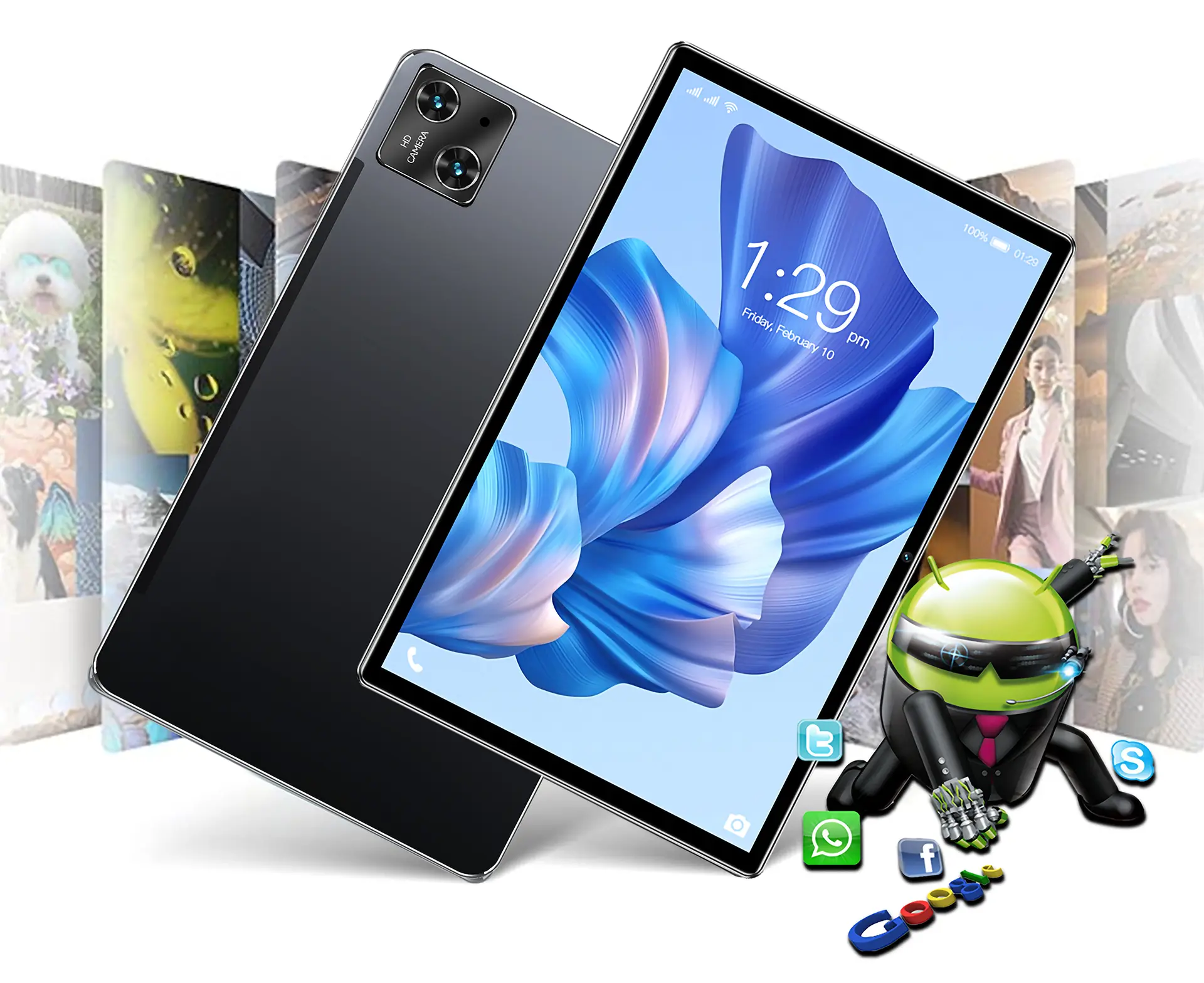 Планшет Gisentec A20-C с HD-дисплеем 6