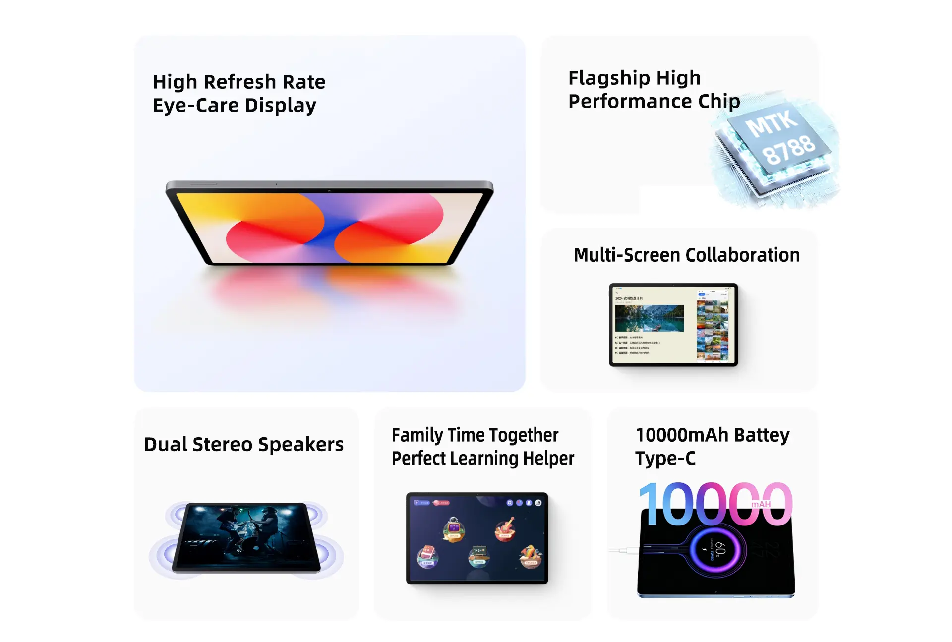 Àrd-choileanadh K80 pro Tablet PC (8)