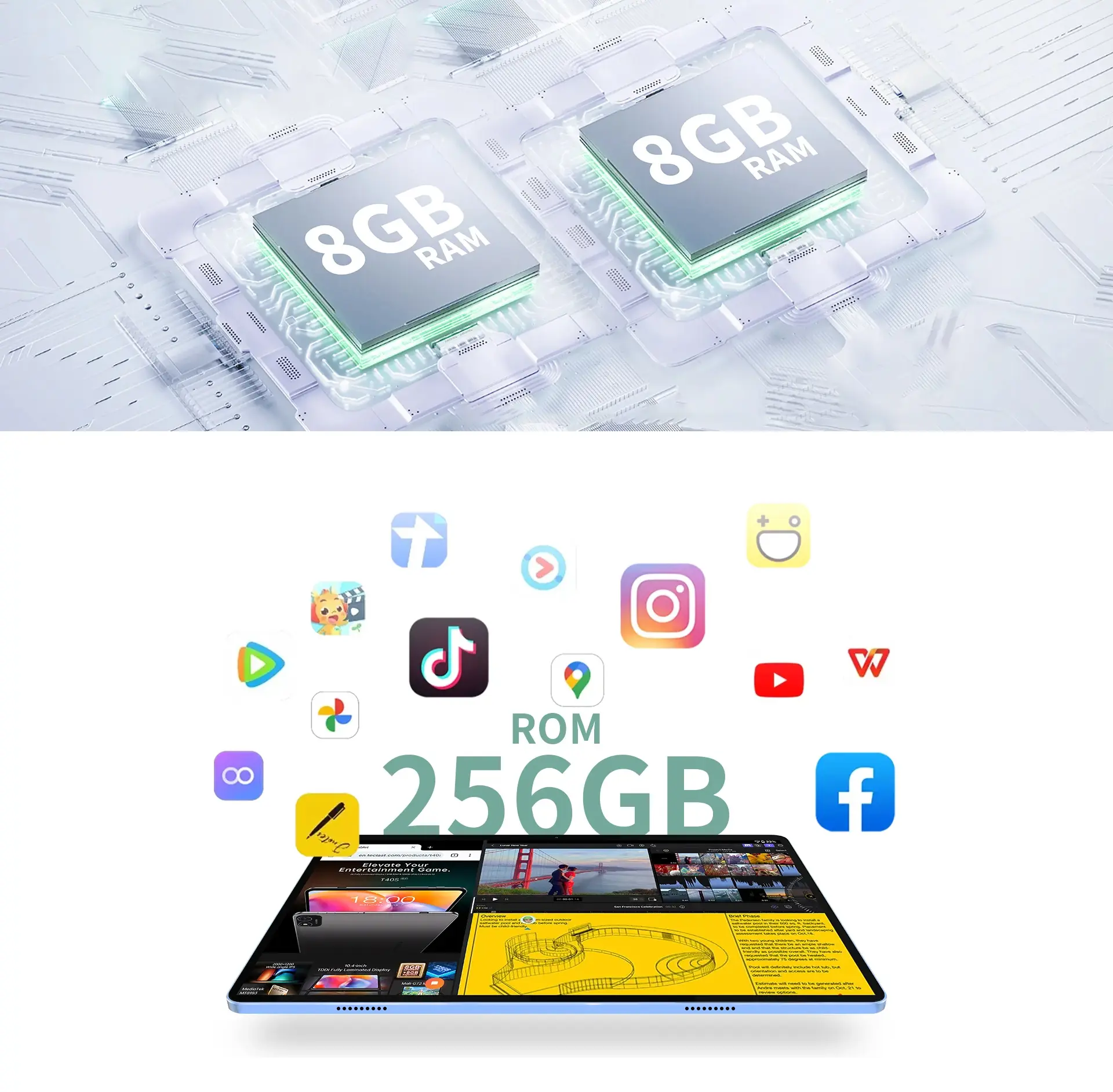 Bærbar Z19 Tablet PC 5