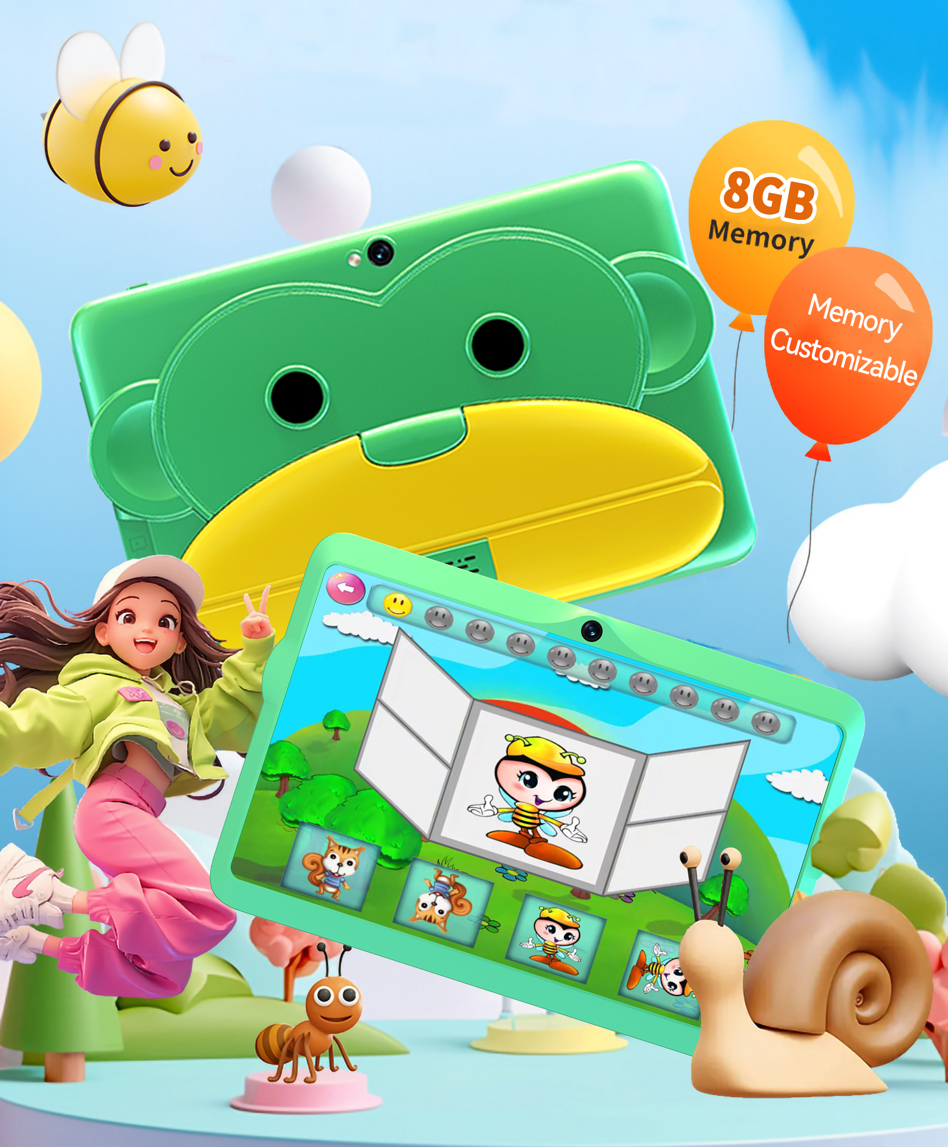 Tablet per bambini KIDS TAP da 7,0 pollici Dettagli del prodotto 1