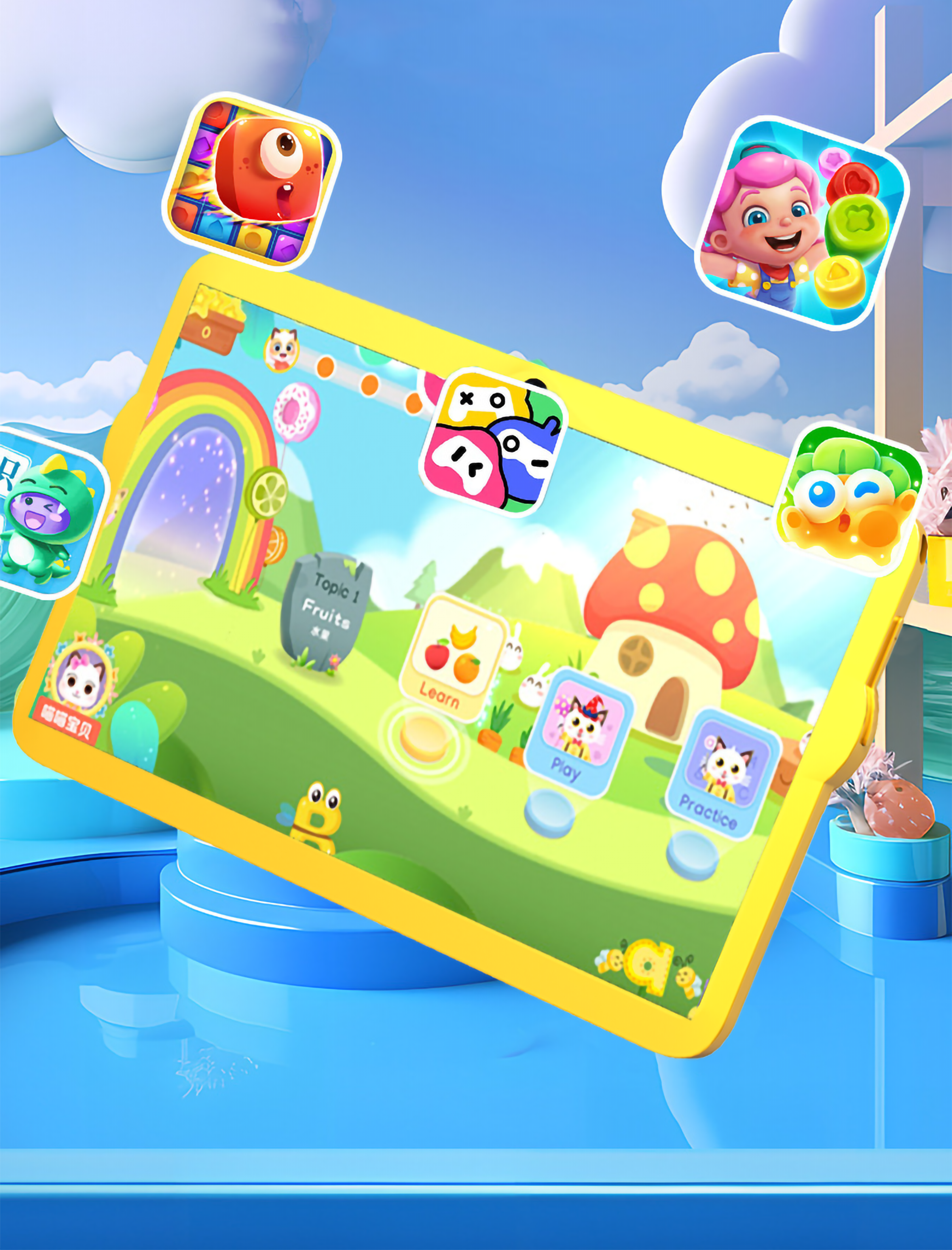 Tablet per bambini KIDS TAP da 7,0 pollici Dettagli del prodotto 4