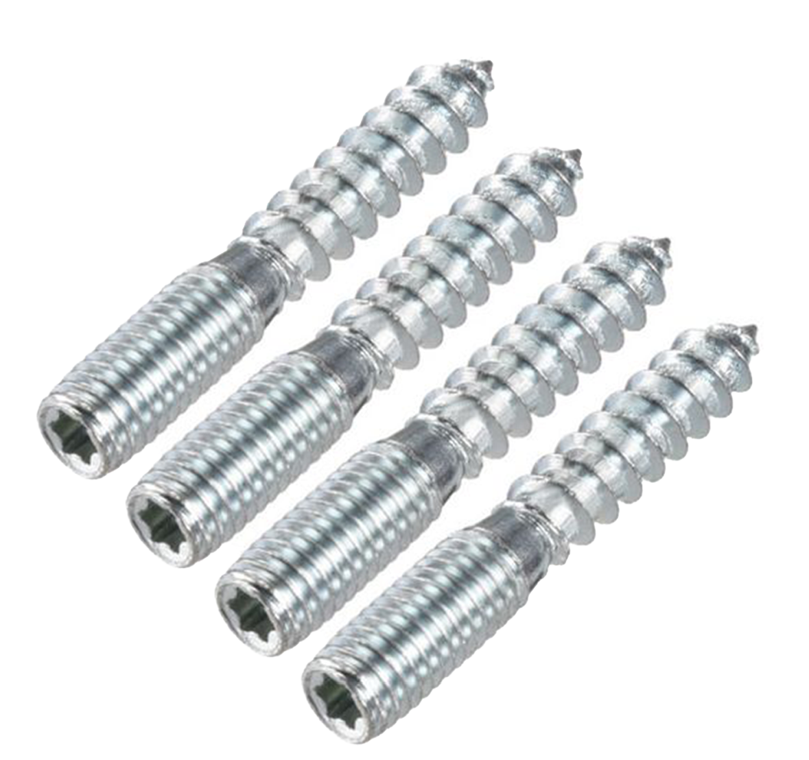 Double Threaded Self Tapping Wood Screw Double End Screws Hanger Bolt ...