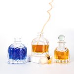 Factory Diffuser Bottle 50ml 100ml Beauty Head Aromatherapy Glass Bottle -