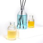 Roman Diffuser Bottle 40ml 200ml 500ml Round Aroma Glass Bottle -