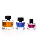 Empty Luxury 18ml 30ml 50ml 100ml Square Perfume Bottle Glass Spray Bottle -