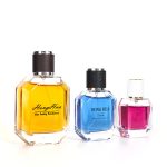 Unique Perfume Bottles 50ml Spray Bottle Crimp 100ml Perfume Bottle With Box -