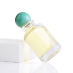 30ml 50ml 100ml Cylinder Glass Perfume Bottle With Unique Ball Cap -