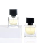 18ml 30ml 50ml 100ml Luxury Square Glass Cube Perfume Spray Bottle -