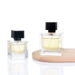 18ml 30ml 50ml 100ml Luxury Square Glass Cube Perfume Spray Bottle -