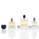 18ml 30ml 50ml 100ml Luxury Square Glass Cube Perfume Spray Bottle -