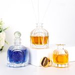 Factory Diffuser Bottle 50ml 100ml Beauty Head Aromatherapy Glass Bottle -