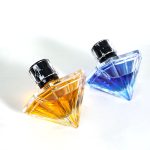 Empty 70ml Diamond Perfume Bottle Glass Luxury Spray Bottle -