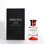 Red Perfume Bottle 30ml 50ml 100ml Volcano Bottom Design Perfume Spray Bottle | Honghua Glass