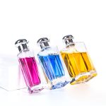 Square Perfume Bottle 30ml Spray Bottle Refillable Perfume Atomizer With Logo -