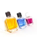 Unique Perfume Bottles 50ml Spray Bottle Crimp 100ml Perfume Bottle With Box -