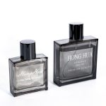 Black Perfume Bottle 50ml 100ml Empty Glass Spary Perfume Bottle -