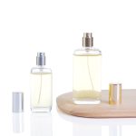 25ml 50ml 100ml Classic Flat Square Glass Perfume Bottle -