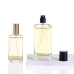 25ml 50ml 100ml Classic Flat Square Glass Perfume Bottle -