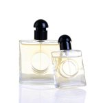 25ml 50ml 80ml Luxury Flat Round Premium Branded Glass Pump Spray Perfume Bottle -