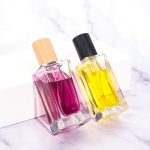 Square Glass Perfume Bottle Packaging With Logo 30ml 35ml 50ml 100ml -