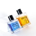 Custom Perfume Bottle 50ml 100ml Flat Square Spray Bottle For Perfume -