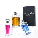 Square Perfume Bottle 30ml Spray Bottle Refillable Perfume Atomizer With Logo -