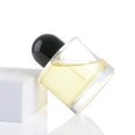 30ml 50ml 100ml Dwarf Cylinder Perfume Spray Bottle With Black Lid -