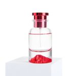 30ml 50ml 100ml Luxury Red Volcano Bottom Spray Perfume Bottle Glass -