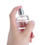 30ml 50ml 100ml Luxury Red Volcano Bottom Spray Perfume Bottle Glass -