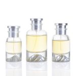 30ml 50ml 100ml Luxury Silver Volcano Bottom Spray Perfume Bottle Glass -