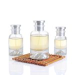 30ml 50ml 100ml Luxury Silver Volcano Bottom Spray Perfume Bottle Glass -