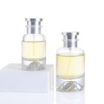 30ml 50ml 100ml Luxury Silver Volcano Bottom Spray Perfume Bottle Glass -