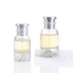 30ml 50ml 100ml Luxury Silver Volcano Bottom Spray Perfume Bottle Glass -