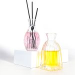 Unique Design Diffuser Bottle Glass Decorative Aroma Diffuser Packaging Bottle100ml -