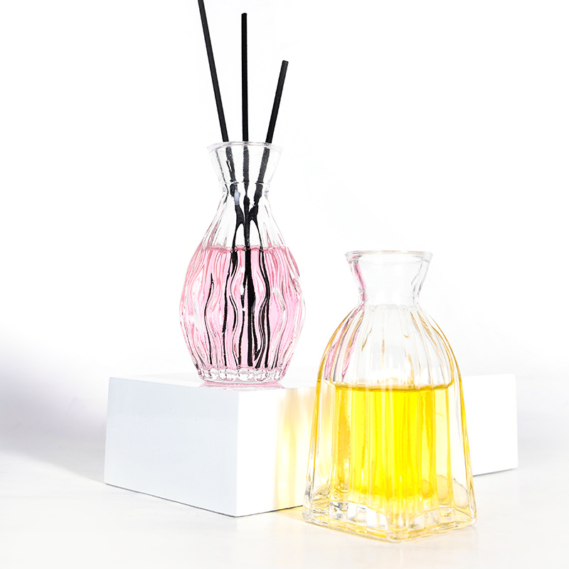 Unique Design Diffuser Bottle Glass Decorative Aroma Diffuser Packaging Bottle100ml