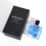 Luxury Flat Perfume Bottle 25ml 50ml 80ml New Square Glass Perfume Spray Bottle -