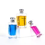 Square Perfume Bottle 30ml Spray Bottle Refillable Perfume Atomizer With Logo -