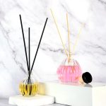 Round Diffuser Bottle 50ml 100ml Ball Shpae Glass Reed Diffuser Bottle -