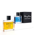 Custom Perfume Bottle 50ml 100ml Flat Square Spray Bottle For Perfume -