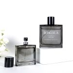 Black Perfume Bottle 50ml 100ml Empty Glass Spary Perfume Bottle -