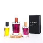 Square Glass Perfume Bottle Packaging With Logo 30ml 35ml 50ml 100ml -