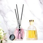 Unique Design Diffuser Bottle Glass Decorative Aroma Diffuser Packaging Bottle100ml -