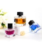 Empty Luxury 18ml 30ml 50ml 100ml Square Perfume Bottle Glass Spray Bottle -