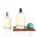 30ml 50ml 100ml Cylinder Glass Perfume Bottle With Unique Ball Cap -